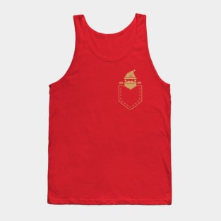 Christmas santa claus in Pocket Tank Top